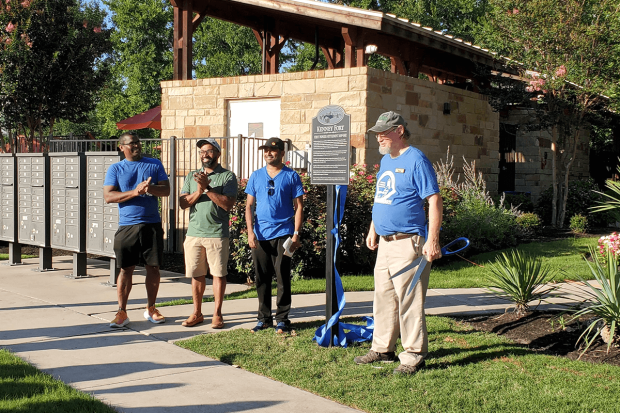 New historical marker for Kenney Fort site dedicated