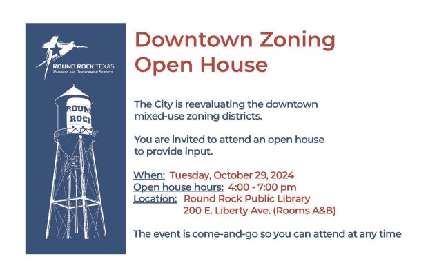 Downtown Zoning Open House Oct. 29